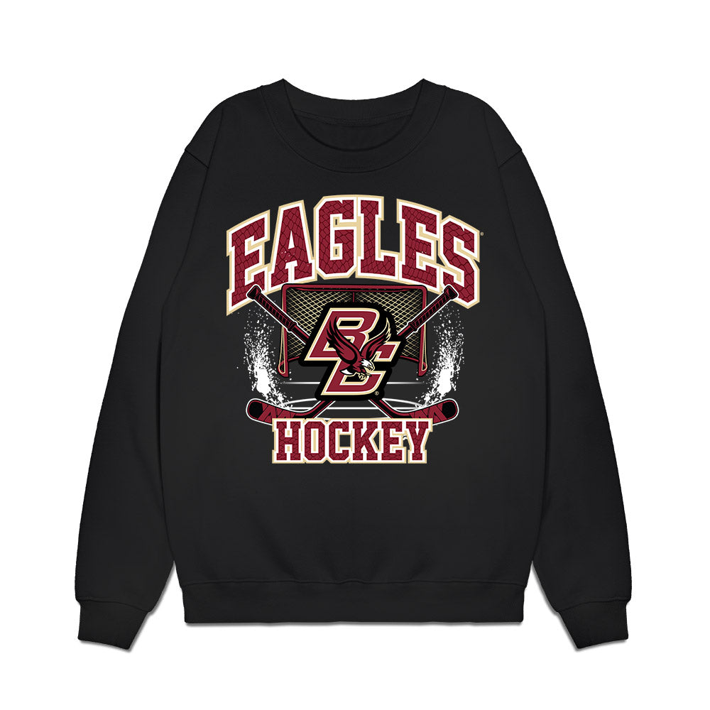 Boston College - NCAA Men's Ice Hockey : Nolan Joyce - Vintage Shersey Premium Crewneck Sweatshirt-0