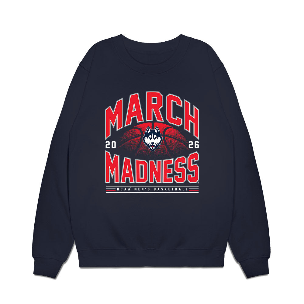 UConn - NCAA Men's Basketball : Jacob Furphy - NCAA® March Madness® 2026 Premium Crewneck Sweatshirt-0