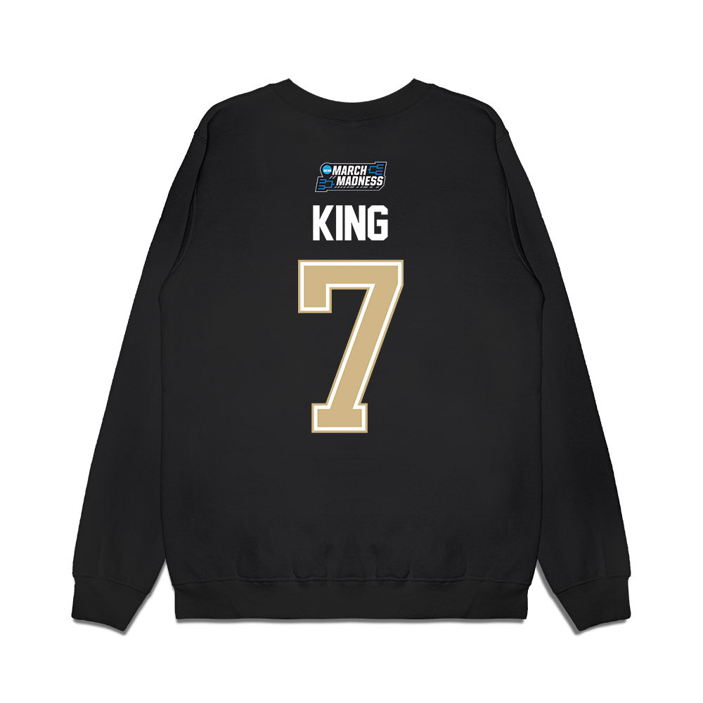 Purdue - NCAA Men's Basketball : Samuel King - NCAA® March Madness® 2026 Premium Crewneck Sweatshirt-1