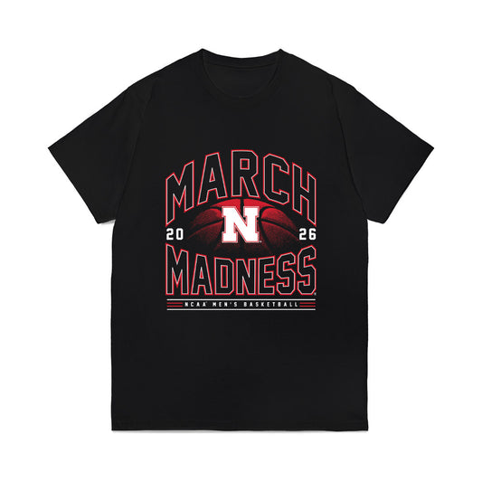 Nebraska - NCAA Men's Basketball : Leo Curtis - NCAA® March Madness® 2026 Comfort Colors T-Shirt-0