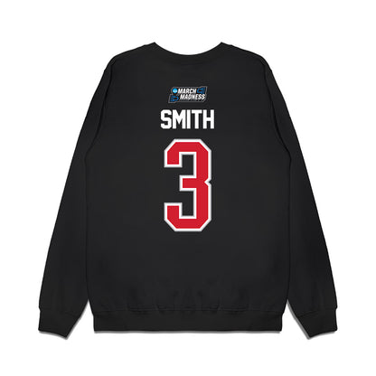 Gonzaga - NCAA Men's Basketball : Braeden Smith - NCAA® March Madness® 2026 Premium Crewneck Sweatshirt-1