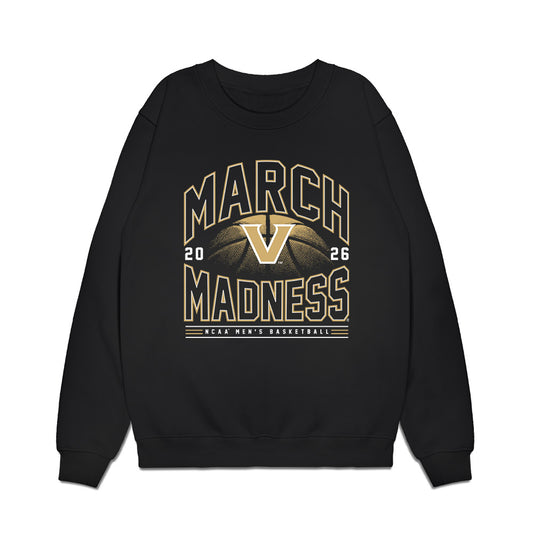 Vanderbilt - NCAA Men's Basketball : Devin Mcglockton - NCAA® March Madness® 2026 Premium Crewneck Sweatshirt-0