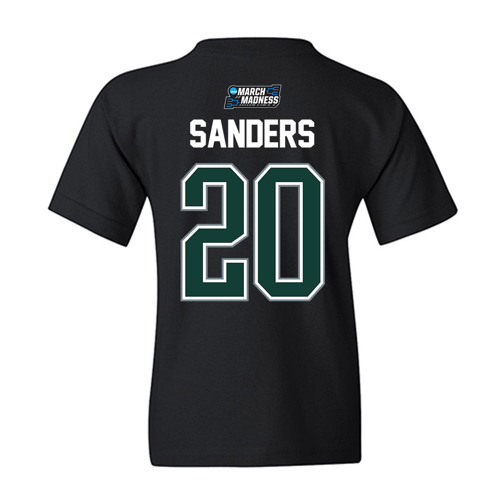 Michigan State - NCAA Men's Basketball : Nick Sanders - NCAA® March Madness® 2026 Youth T-Shirt-1