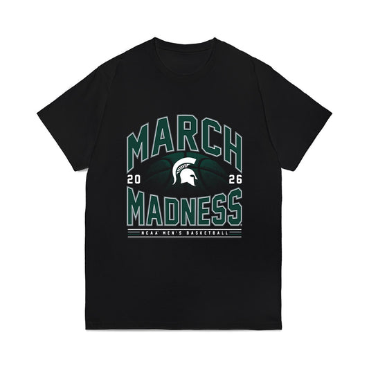 Michigan State - NCAA Men's Basketball : Trey Fort - NCAA® March Madness® 2026 Comfort Colors T-Shirt-0