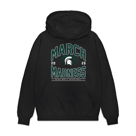 Michigan State - NCAA Men's Basketball : Trey Fort - NCAA® March Madness® 2026 Premium Hooded Sweatshirt-0