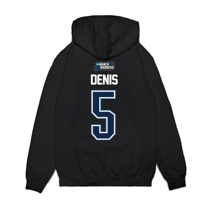 UNC - NCAA Men's Basketball : Isaiah Denis - NCAA® March Madness® 2026 Premium Hooded Sweatshirt-1