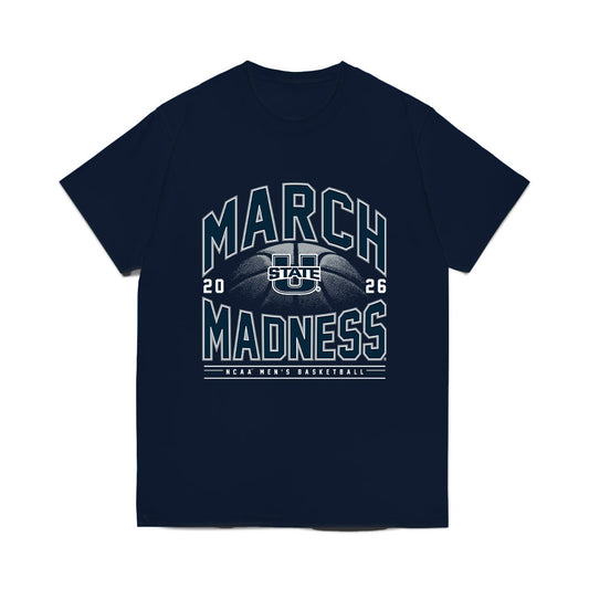 Utah State - NCAA Men's Basketball : Kingston Tosi - NCAA® March Madness® 2026 Comfort Colors T-Shirt-0