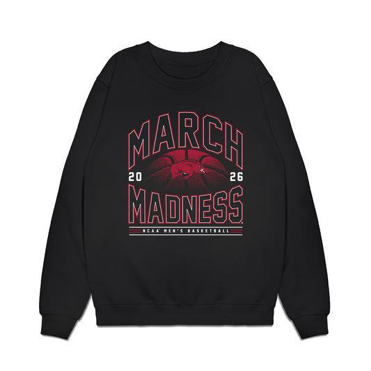 Arkansas - NCAA Men's Basketball : Meleek Thomas - NCAA® March Madness® 2026 Premium Crewneck Sweatshirt-0
