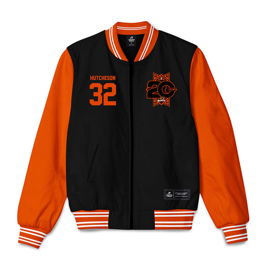 Oregon State - NCAA Baseball : AJ Hutcheson - 20th Anniversary Bomber Jacket-0