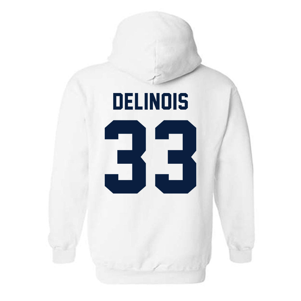 East Tennessee State - NCAA Football : Andrei Delinois - Classic Shersey Hooded Sweatshirt-1