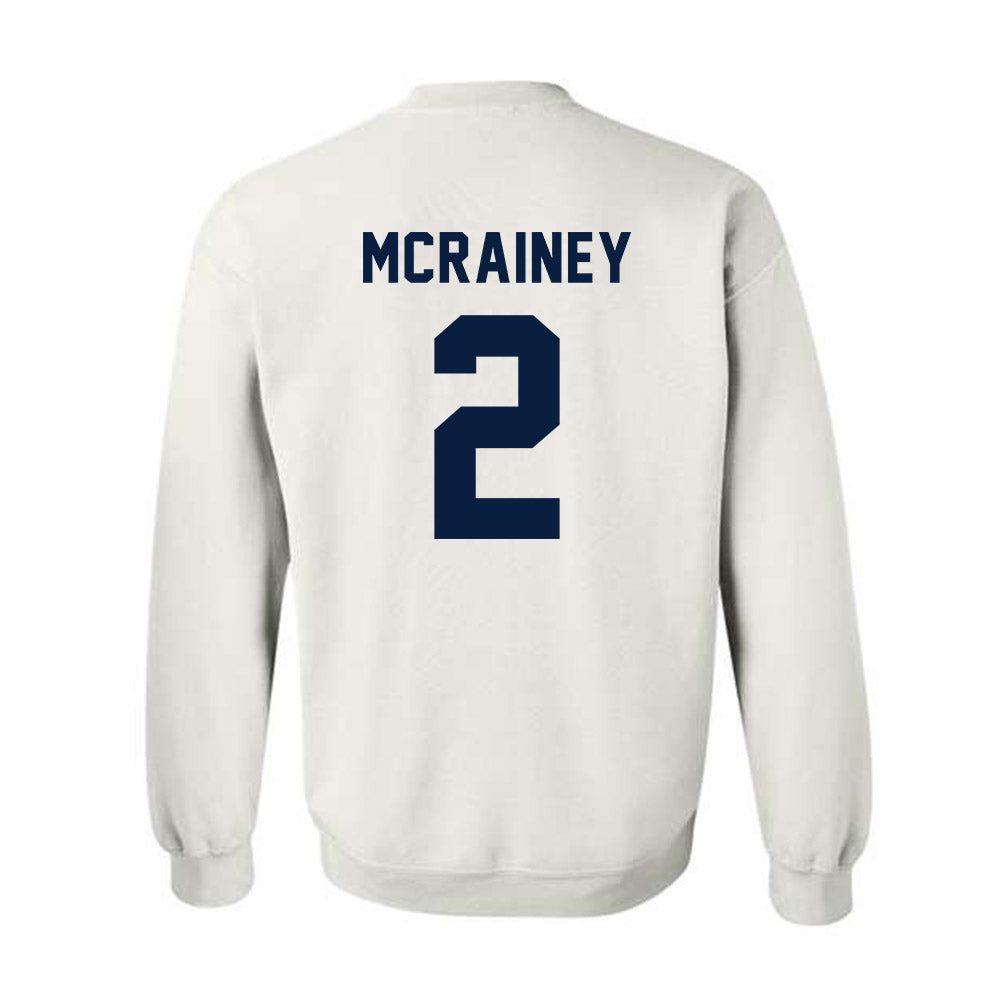 East Tennessee State - NCAA Football : William McRainey - Classic Shersey Crewneck Sweatshirt-1