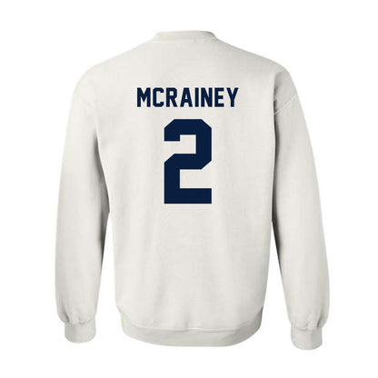 East Tennessee State - NCAA Football : William McRainey - Classic Shersey Crewneck Sweatshirt-1