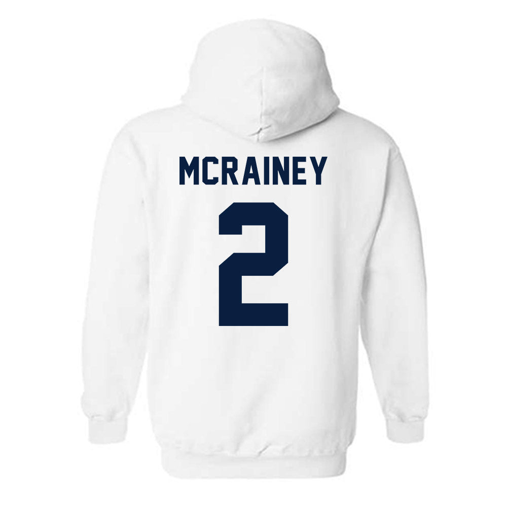 East Tennessee State - NCAA Football : William McRainey - Classic Shersey Hooded Sweatshirt-1