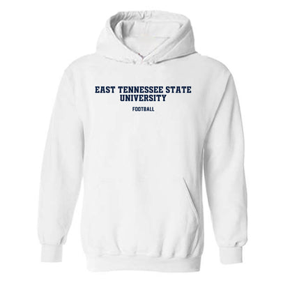 East Tennessee State - NCAA Football : Isaiah Hall - Classic Shersey Hooded Sweatshirt-0