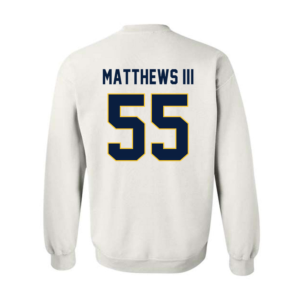 East Tennessee State - NCAA Men's Basketball : Milton Matthews III - Classic Shersey Crewneck Sweatshirt-1