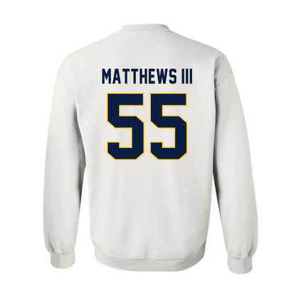 East Tennessee State - NCAA Men's Basketball : Milton Matthews III - Classic Shersey Crewneck Sweatshirt-1