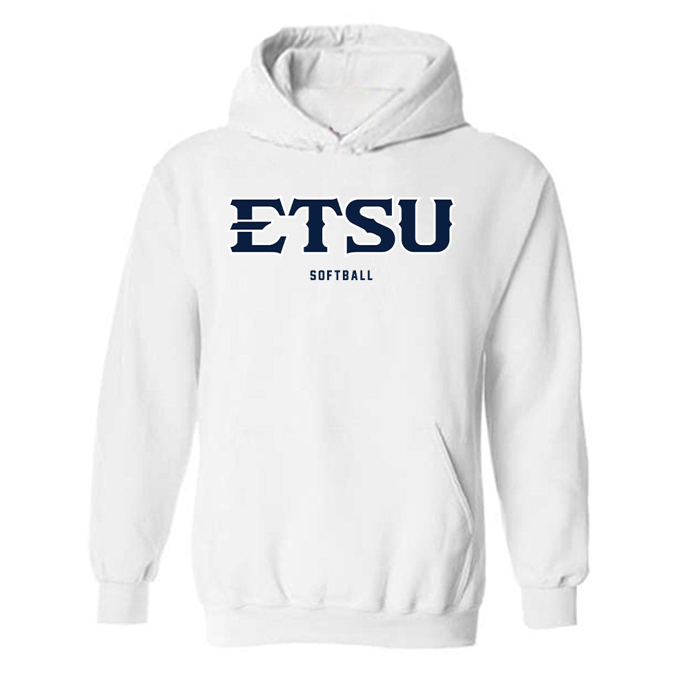 East Tennessee State - NCAA Softball : Sarah Fonseca - Classic Shersey Hooded Sweatshirt-0