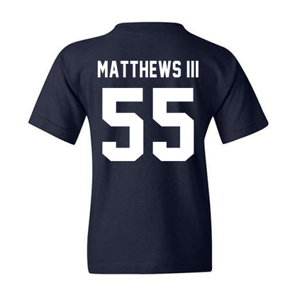 East Tennessee State - NCAA Men's Basketball : Milton Matthews III - Classic Shersey Youth T-Shirt-1