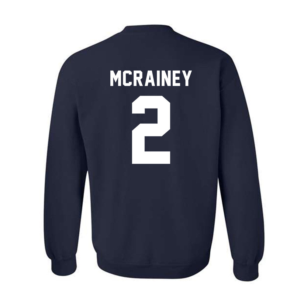 East Tennessee State - NCAA Football : William McRainey - Classic Shersey Crewneck Sweatshirt-1