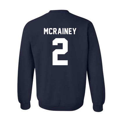 East Tennessee State - NCAA Football : William McRainey - Classic Shersey Crewneck Sweatshirt-1