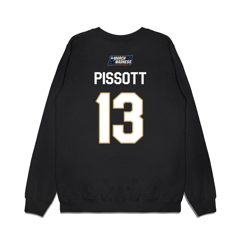 Vanderbilt - NCAA Women's Basketball : Justine Pissott - Premium Crewneck Sweatshirt-1