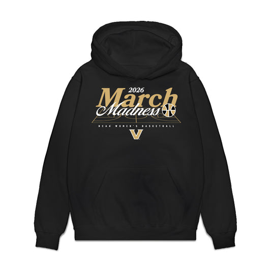 Vanderbilt - NCAA Women's Basketball : Ndjakalenga Mwenentanda - NCAA® March Madness® 2026 Premium Hooded Sweatshirt-0