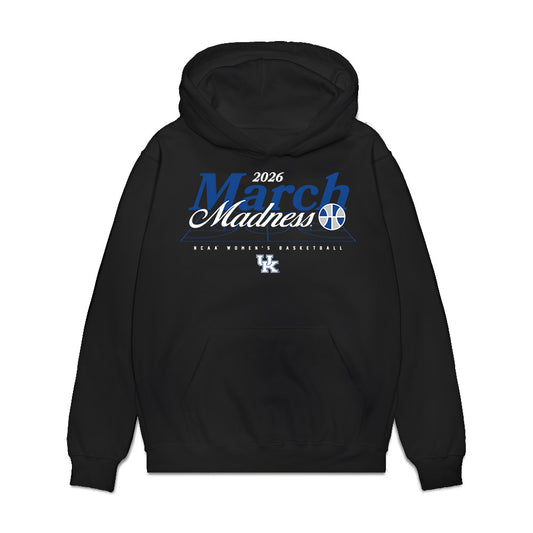 Kentucky - NCAA Women's Basketball : Josie Gilvin - NCAA® March Madness® 2026 Premium Hooded Sweatshirt-0
