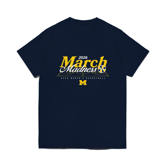 Michigan - NCAA Women's Basketball : Aaiyanna Dunbar - NCAA® March Madness® 2026 Comfort Colors T-Shirt-0