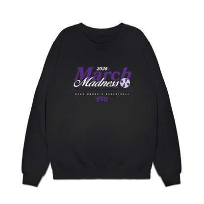 TCU - NCAA Women's Basketball : Natalie Mazurek - NCAA® March Madness® 2026 Premium Crewneck Sweatshirt-0