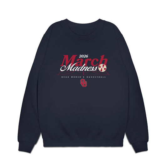 Oklahoma - NCAA Women's Basketball : Raegan Beers - NCAA® March Madness® 2026 Premium Crewneck Sweatshirt-0