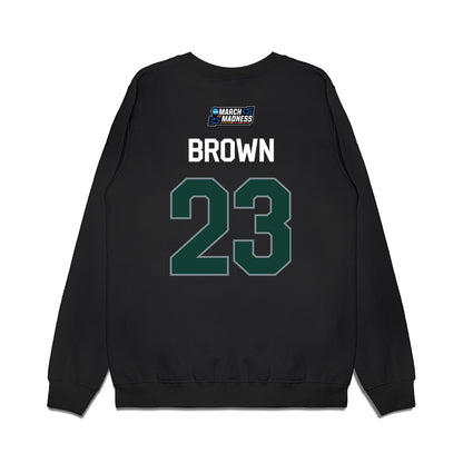 Michigan State - NCAA Women's Basketball : Jalyn Brown - NCAA® March Madness® 2026 Premium Crewneck Sweatshirt-1