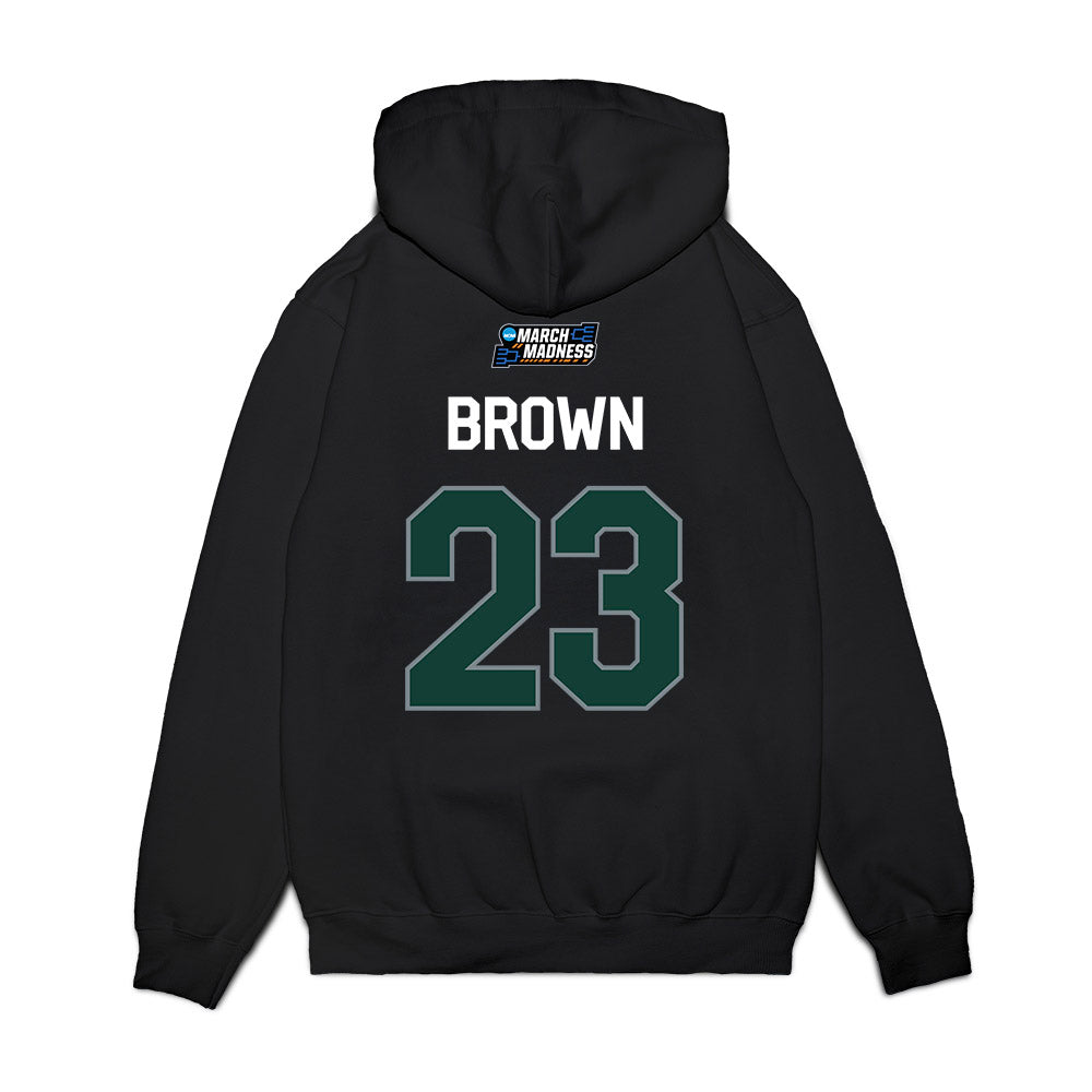 Michigan State - NCAA Women's Basketball : Jalyn Brown - NCAA® March Madness® 2026 Premium Hooded Sweatshirt-1
