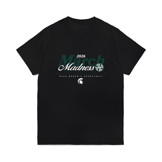 Michigan State - NCAA Women's Basketball : Rashunda Jones - NCAA® March Madness® 2026 Comfort Colors T-Shirt-0