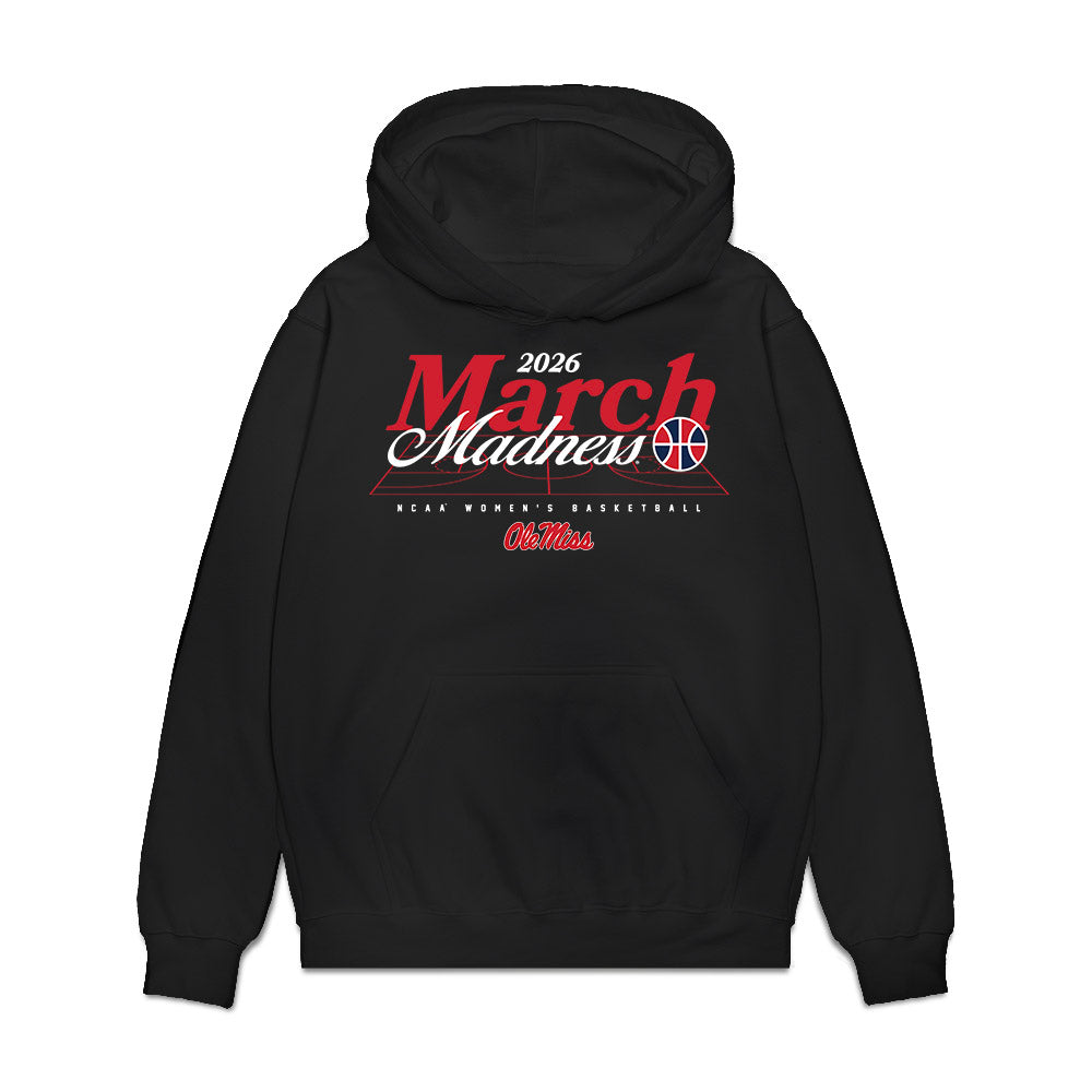 Ole Miss - NCAA Women's Basketball : Sira Thienou - NCAA® March Madness® 2026 Premium Hooded Sweatshirt-0
