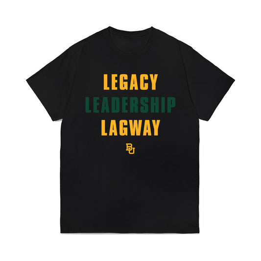 Baylor - NCAA Football : DJ Lagway - Legacy Leadership Lagway Comfort Colors T-Shirt-0