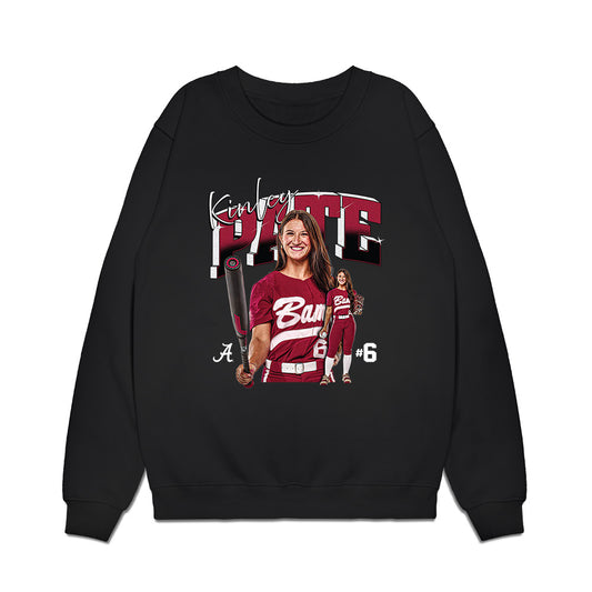 Alabama - NCAA Softball : Kinley Pate - Collage Premium Crewneck Sweatshirt-0