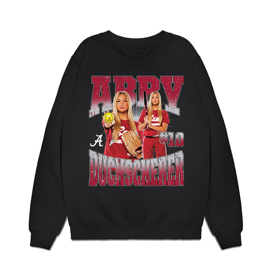 Alabama - NCAA Softball : Abby Duchscherer - Collage Premium Crewneck Sweatshirt-0