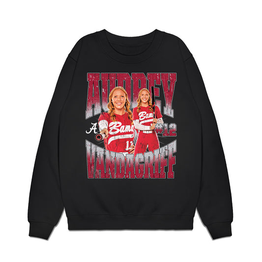 Alabama - NCAA Softball : Audrey Vandagriff - Collage Premium Crewneck Sweatshirt-0