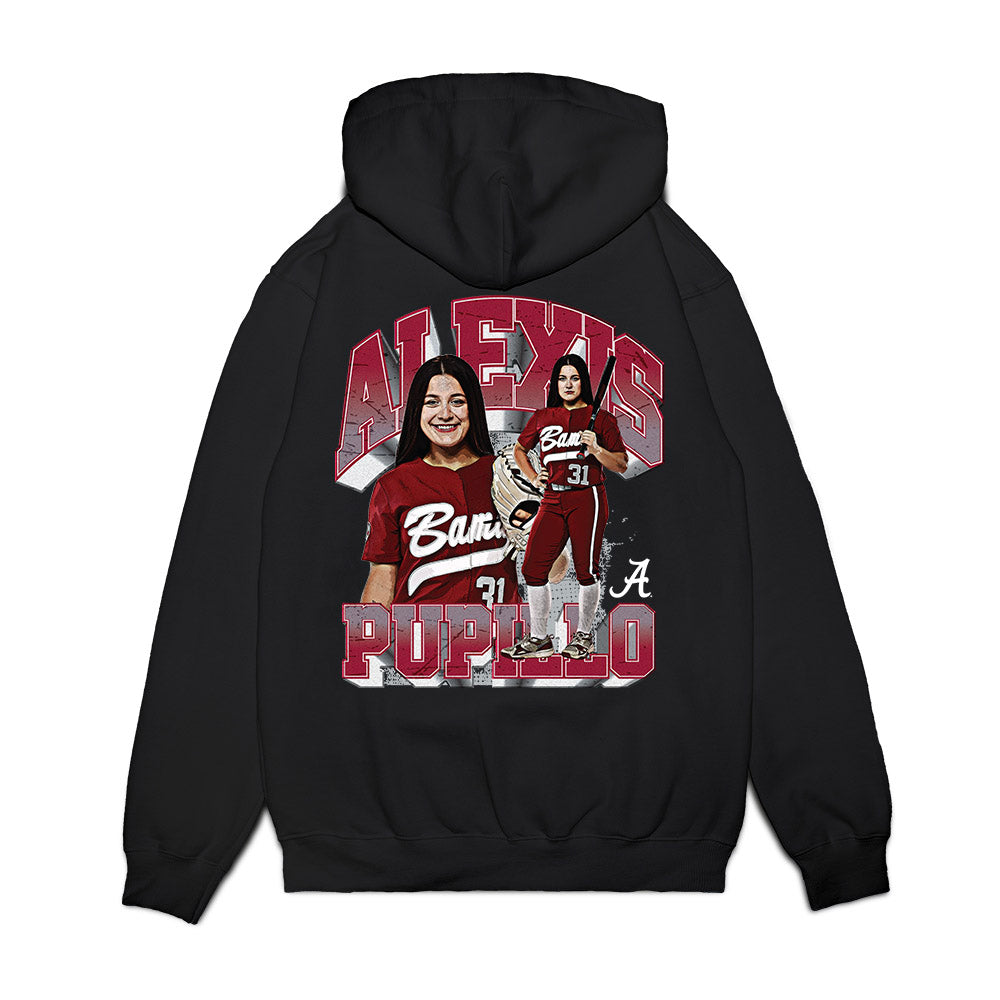 Alabama - NCAA Softball : Alexis Pupillo - Collage Premium Hooded Sweatshirt-1