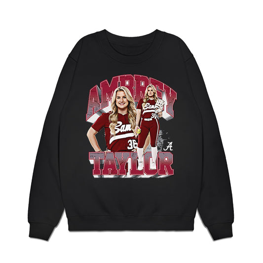 Alabama - NCAA Softball : Ambrey Taylor - Collage Premium Crewneck Sweatshirt-0