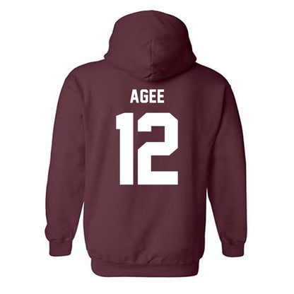 Texas A&M - NCAA Men's Basketball : Rashaun Agee - Ol' Sarge v2 Hooded Sweatshirt-1