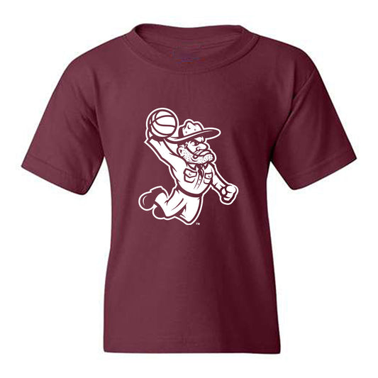 Texas A&M - NCAA Men's Basketball : Rashaun Agee - Ol' Sarge v2 Youth T-Shirt-0