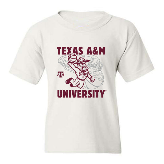 Texas A&M - NCAA Men's Basketball : Rashaun Agee - Ol' Sarge Youth T-Shirt-0