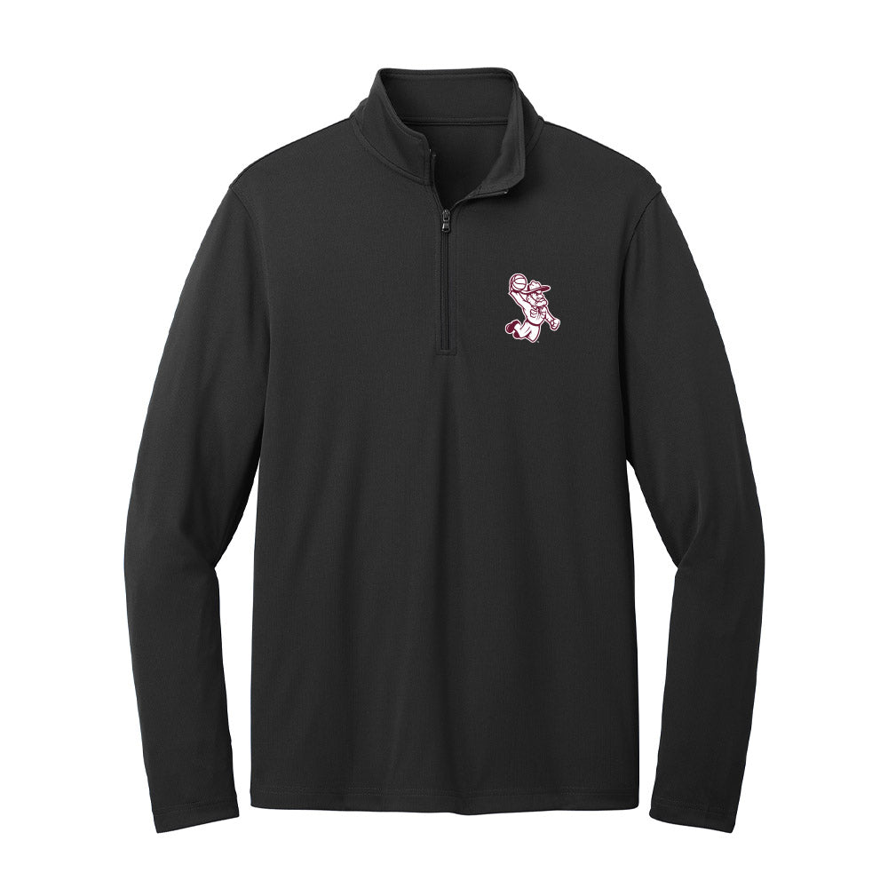 Texas A&M - NCAA Men's Basketball : Rashaun Agee - Ol' Sarge Lightweight Quarter Zip Jacket-0