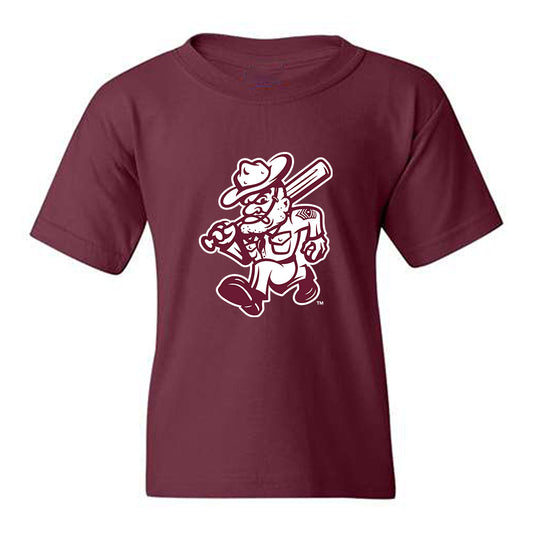 Texas A&M - NCAA Baseball : Gavin Grahovac - Ol' Sarge v2 Youth T-Shirt-0