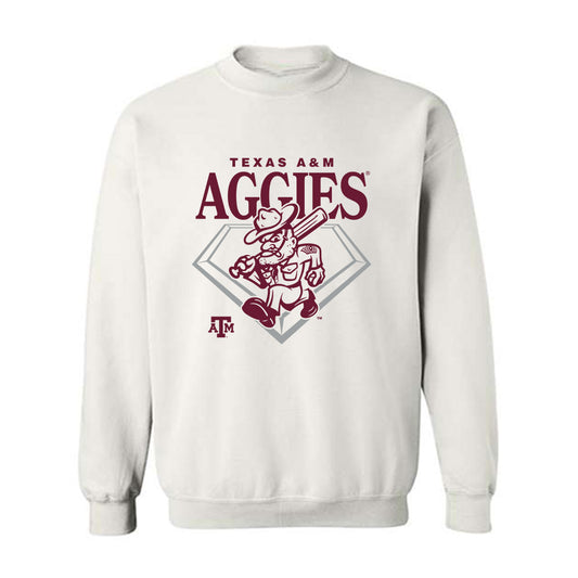 Texas A&M - NCAA Baseball : Luke Billings - Ol' Sarge Crewneck Sweatshirt-0