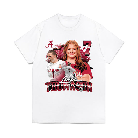 Alabama - NCAA Women's Soccer : Larkin Thomason - Collage Comfort Colors T-Shirt-0