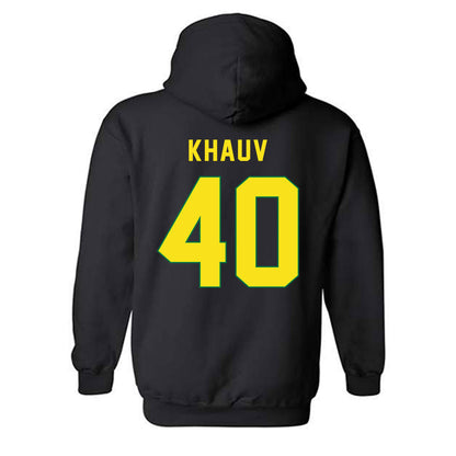 Oregon - NCAA Acrobatics & Tumbling : Maya Khauv - Shersey Hooded Sweatshirt-1