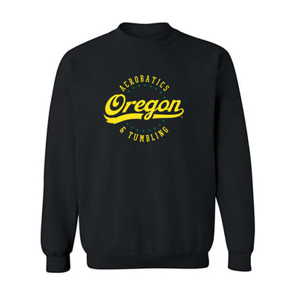 Oregon - NCAA Acrobatics & Tumbling : Briya Alvarado - Shersey Crewneck Sweatshirt-0