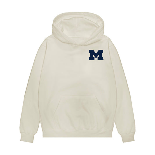 Michigan - NCAA Men's Basketball : Roddy Gayle Jr - Collage Premium Hooded Sweatshirt-0